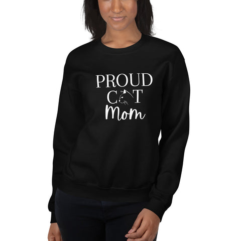 Proud Cat Mom Sweatshirt