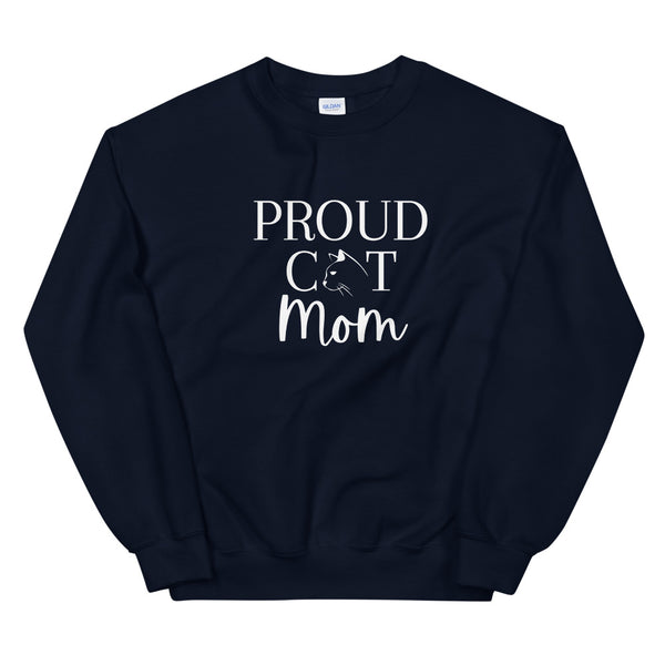 Proud Cat Mom Sweatshirt