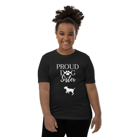 Proud Dog Sister Youth T-Shirt