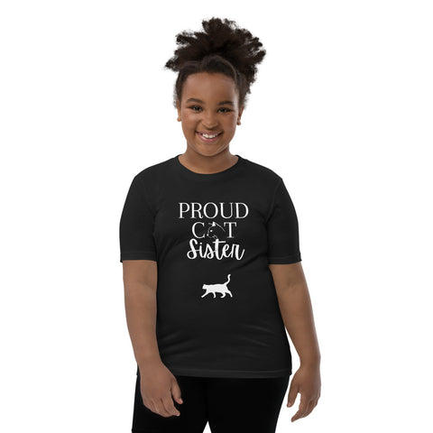 Proud Cat Sister Youth T-Shirt
