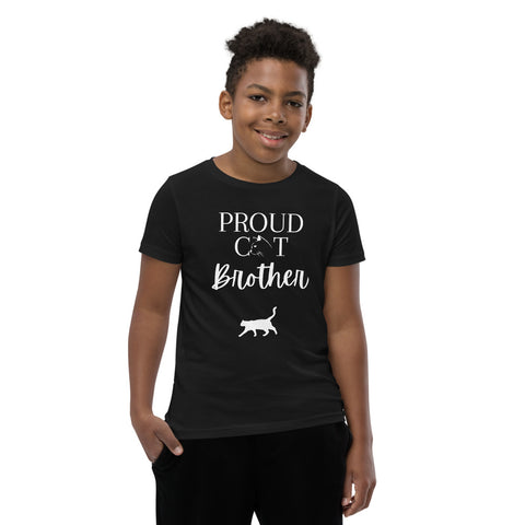Proud Cat Brother Youth T-Shirt
