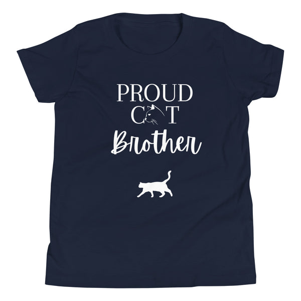 Proud Cat Brother Youth T-Shirt